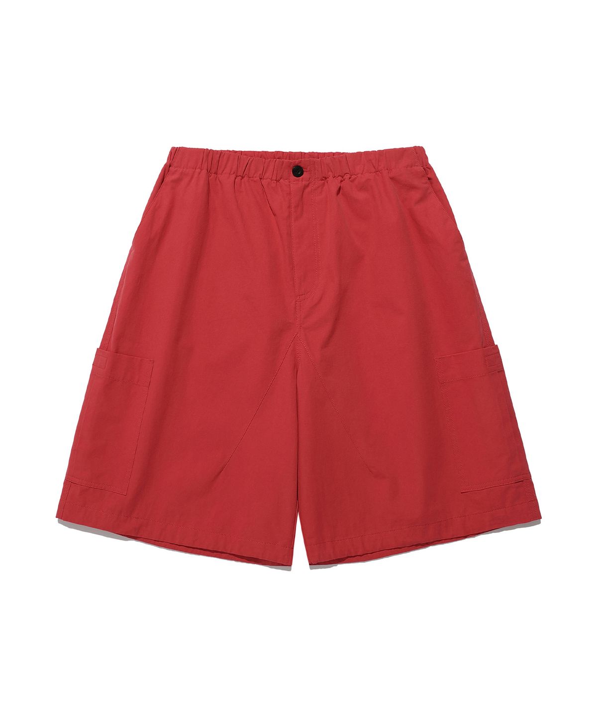 나이스고스트클럽(NICEGHOSTCLUB) FFATS PARACHUTE CARGO SHORTS_RED(NG2EMUPA61A)