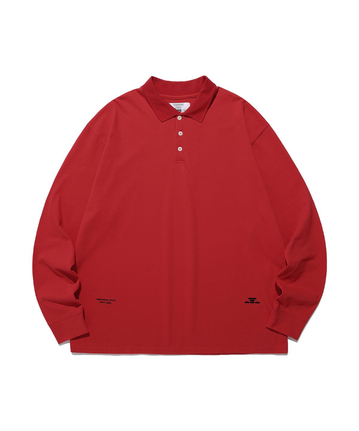 나이스고스트클럽(NICEGHOSTCLUB) FFATS BIG BIG PK L/S_RED(NG2ESUT556A)