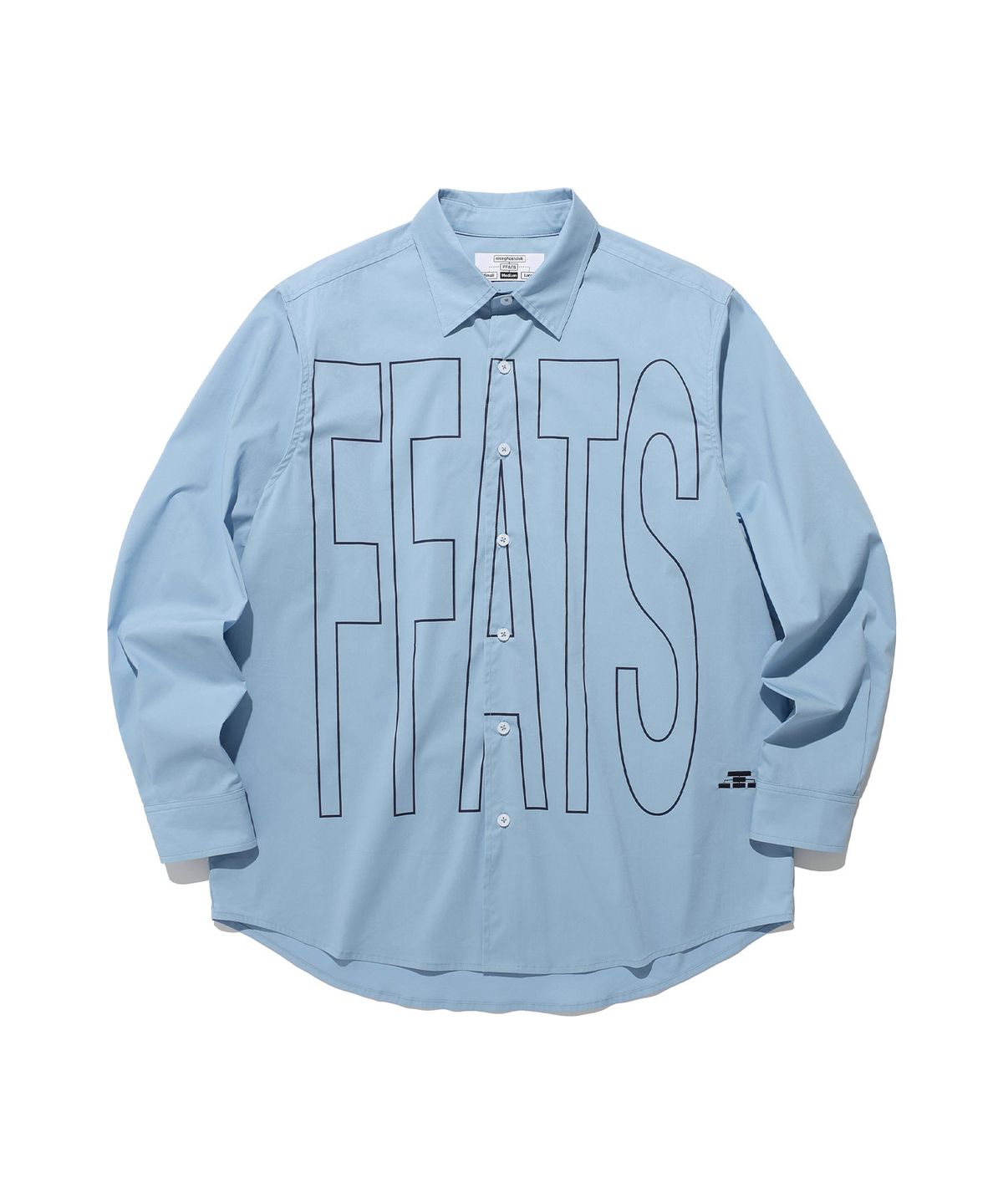 나이스고스트클럽(NICEGHOSTCLUB) FFATS POPLIN SHIRT_BLUE(NG2ESUW300A)