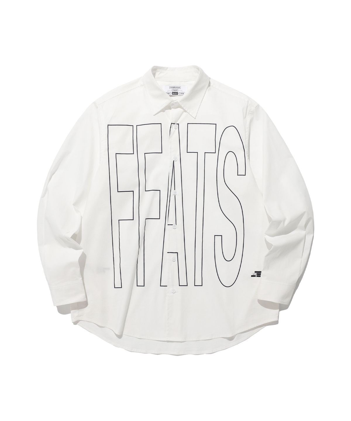 나이스고스트클럽(NICEGHOSTCLUB) FFATS POPLIN SHIRT_WHITE(NG2ESUW300A)
