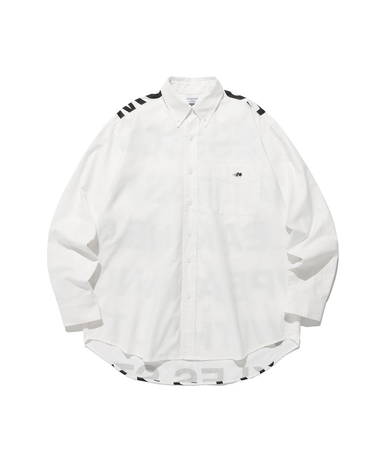 FFATS DRESS CODE BIG BIG SHIRT_WHITE(NG2ESUW302A)