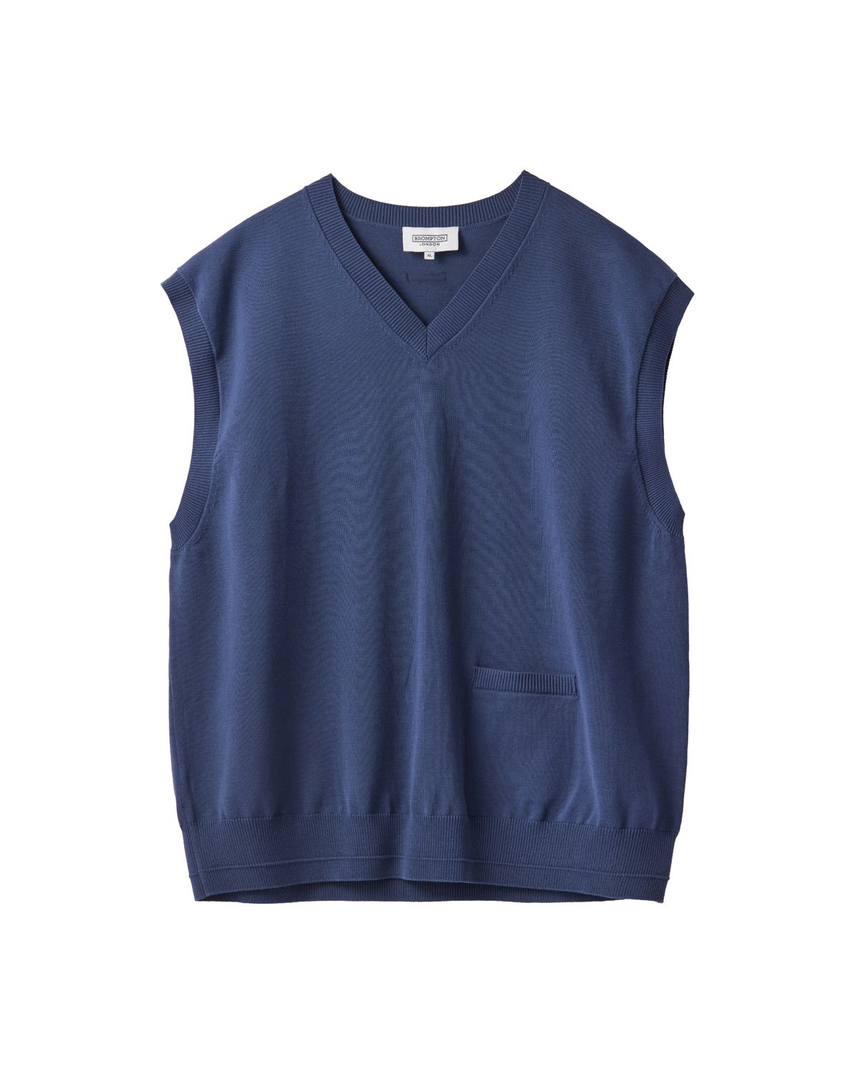 브롬톤 런던(BROMPTON LONDON) BASIC KNIT VEST - NAVY (P242MKT517)