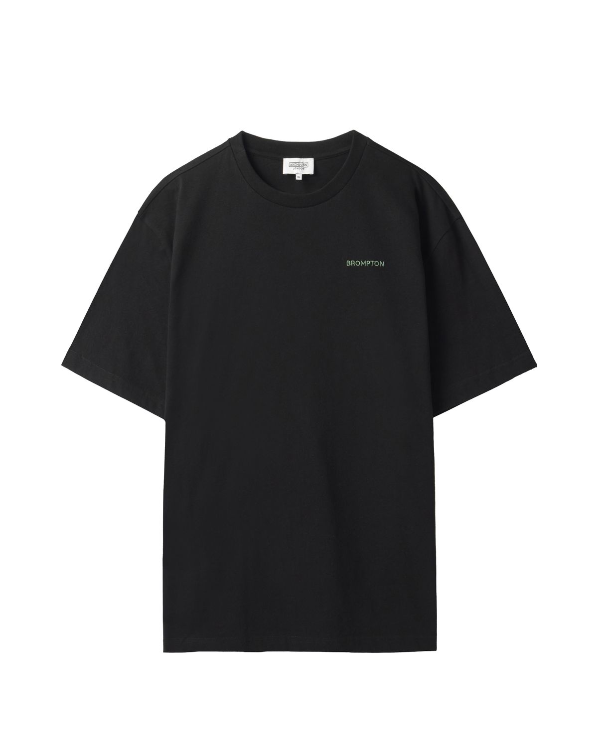 브롬톤 런던(BROMPTON LONDON) BROMPTON LOGO T-SHIRT - BLACK (P242UTS410)
