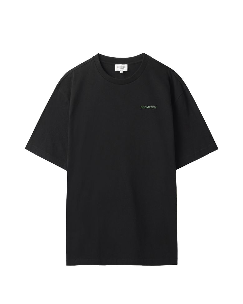 BROMPTON LOGO T-SHIRT - BLACK (P242UTS410)