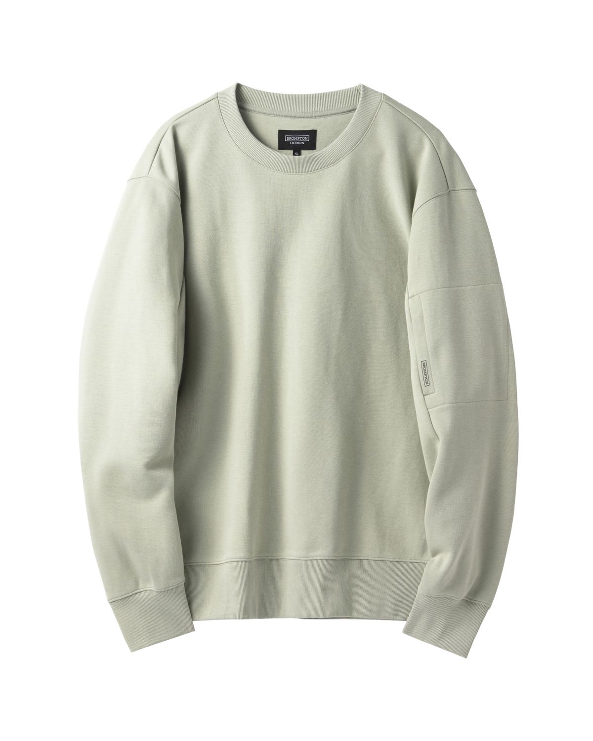 브롬톤 런던(BROMPTON LONDON) COMMUTER BASIC SWEATSHIRT - L/KHAKI (P241USW103)