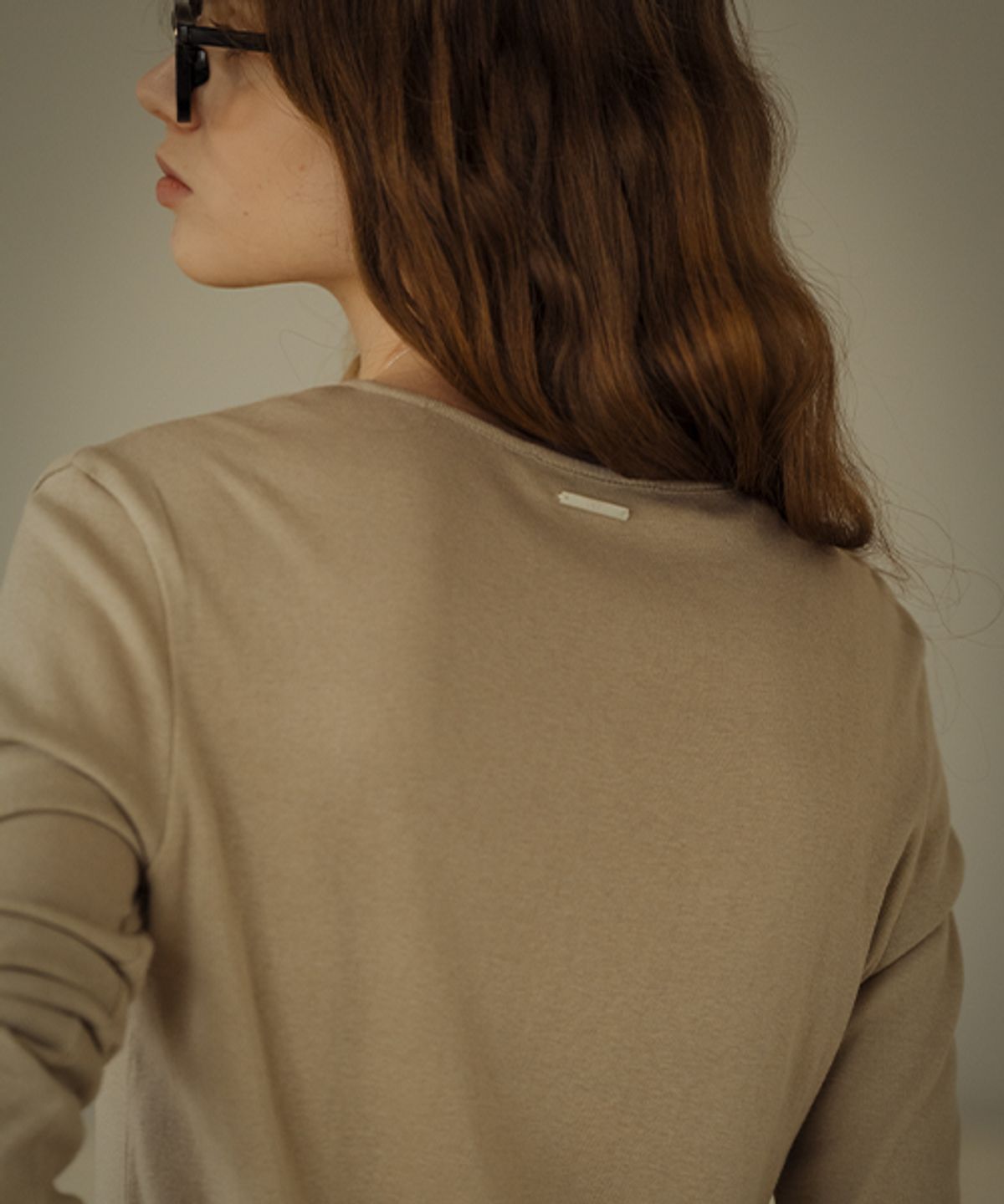 틸아이다이(TILL I DIE) Modal basic slim t-shirt_Beige