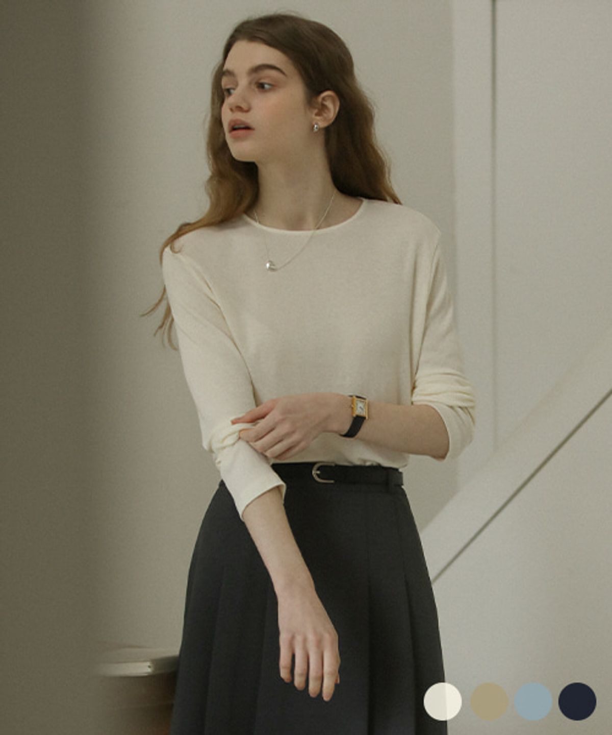 틸아이다이(TILL I DIE) Modal basic slim t-shirt[4color]