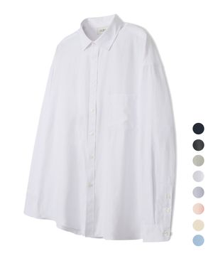 헤링본 롱 슬리브 셔츠 9 COLOR COOSSH186