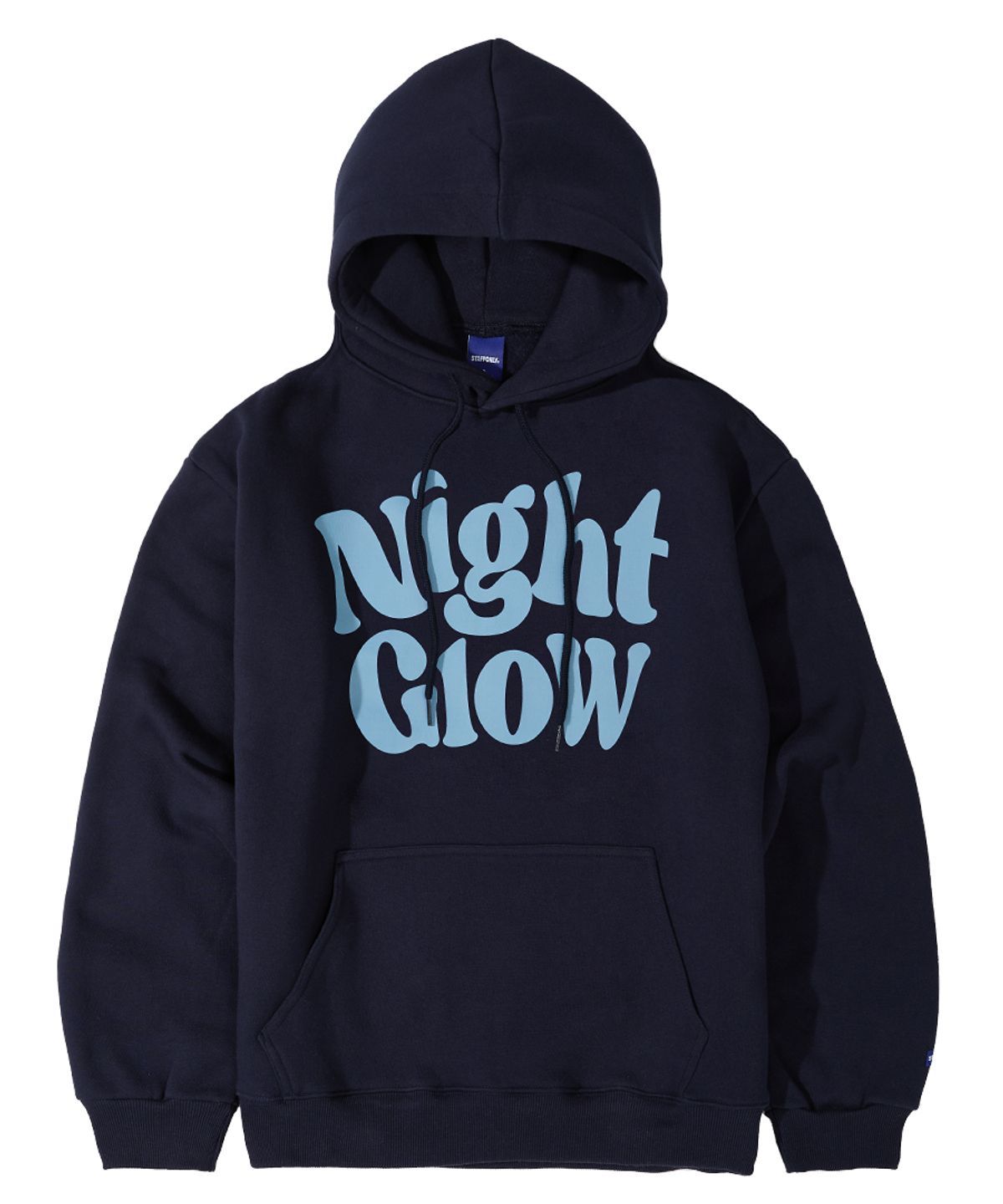 스텝온리(STAFFONLY) NIGHT GLOW HOODIE (NAVY)