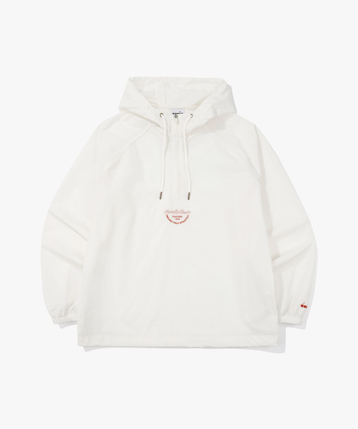 디아도라(diadora) 몬텔로 후드 아노락 IVORY