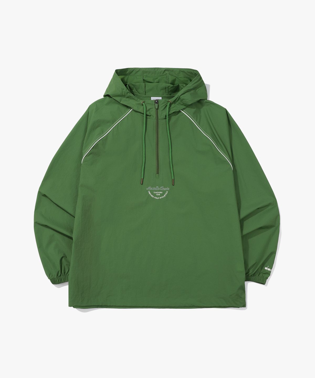 디아도라(diadora) 몬텔로 후드 아노락 OLIVE