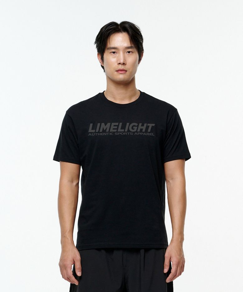 라임라잇 티셔츠 (블랙/그레이)