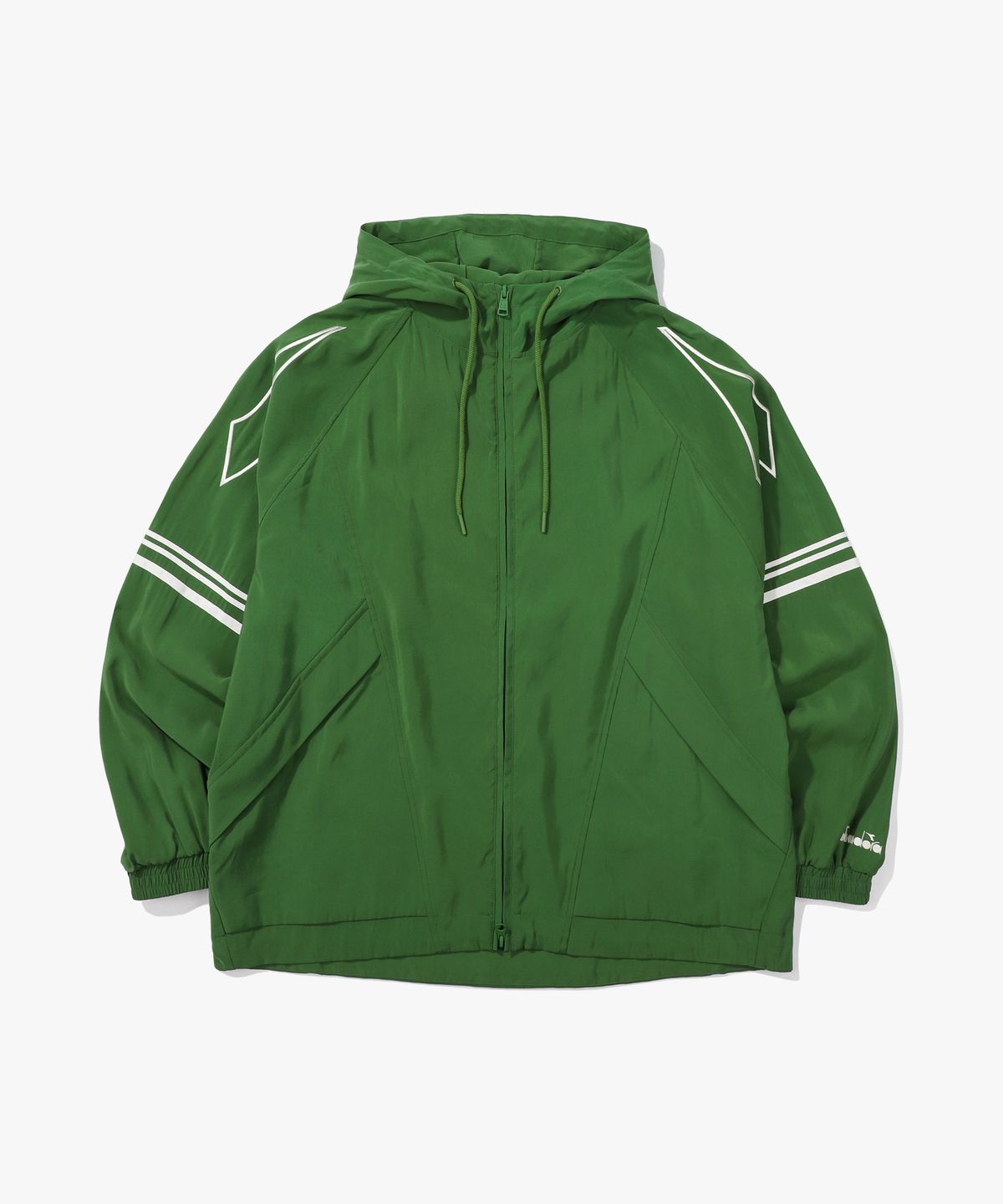 디아도라(diadora) 몬텔로 벤토 후드 자켓 OLIVE