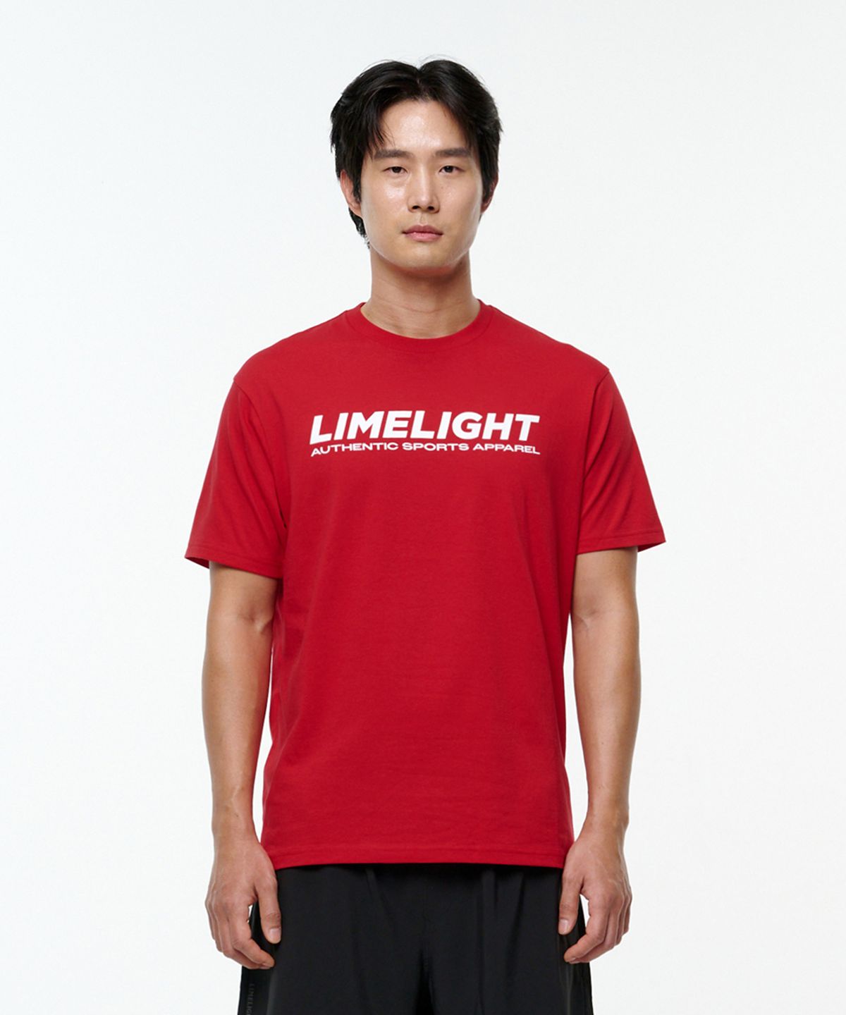 라임라잇 어패럴(LIMELIGHT APPAREL) 라임라잇 티셔츠 (레드/화이트)
