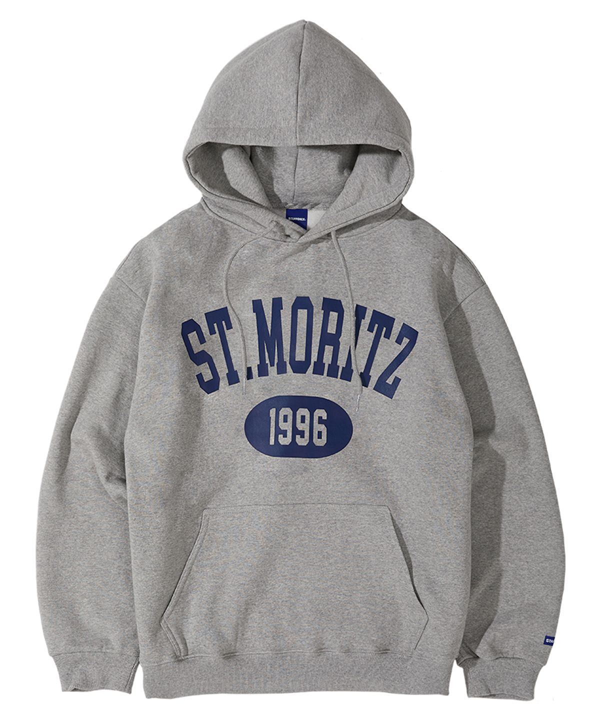 스텝온리(STAFFONLY) ST. MORITZ HOODIE (MELANGE GREY)
