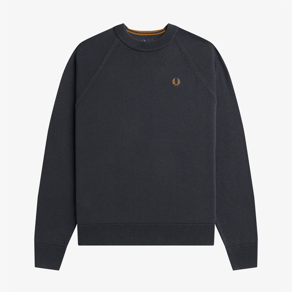 프레드페리(FRED PERRY) [Womens] 크루넥 메리노울 니트(297) AFPF2412117-297
