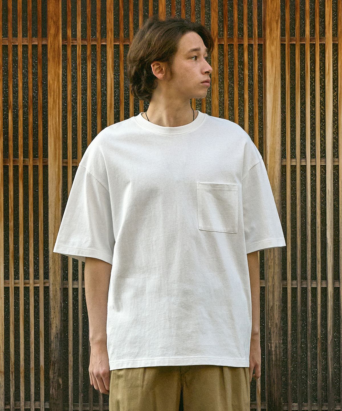 미니멀프로젝트(MINIMALPROJECT) 로버스트 헤비 포켓 반팔티셔츠 MST154 [WHITE]