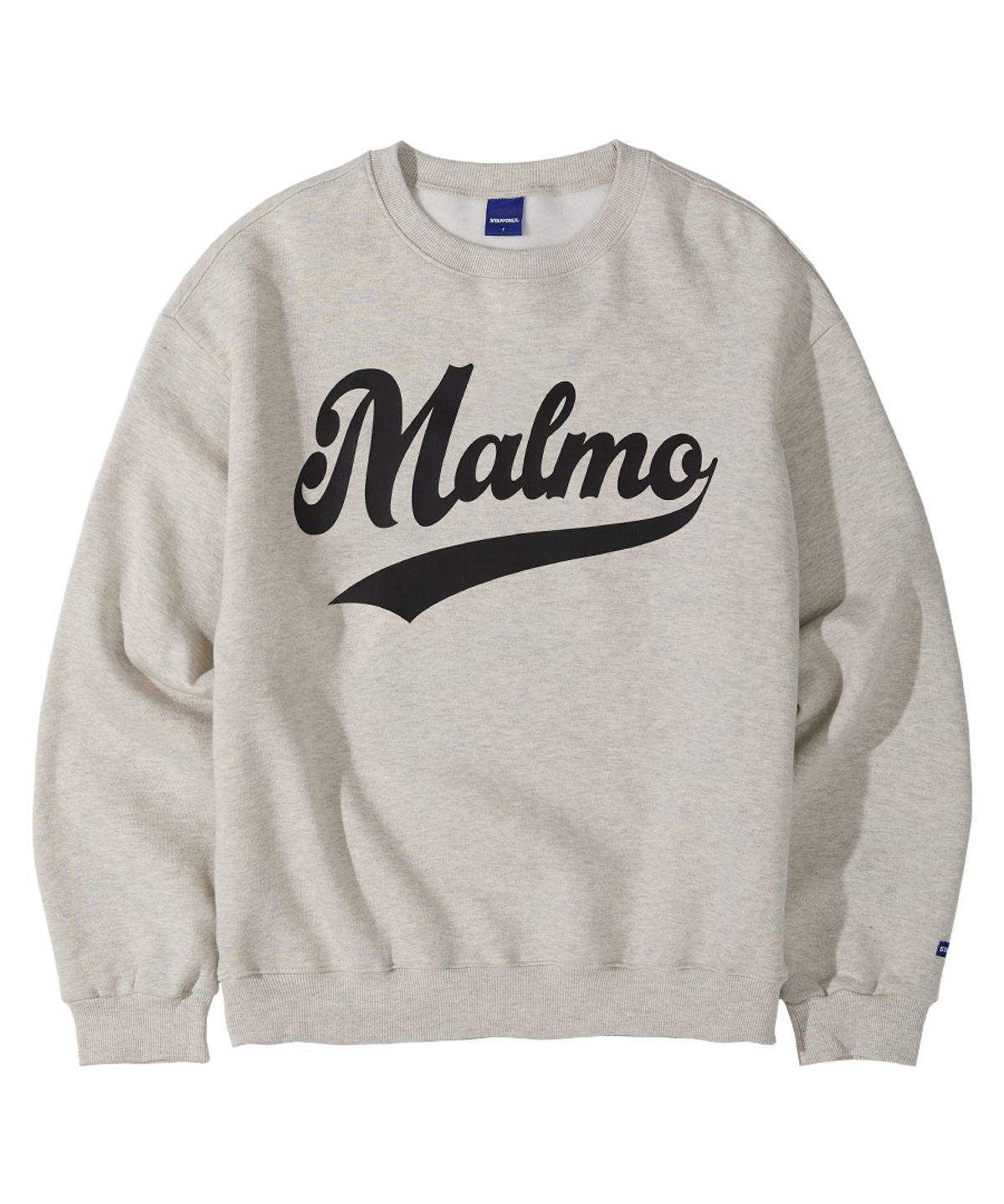 스텝온리(STAFFONLY) MALMO SWEATSHIRTS (MELANGE IVORY)