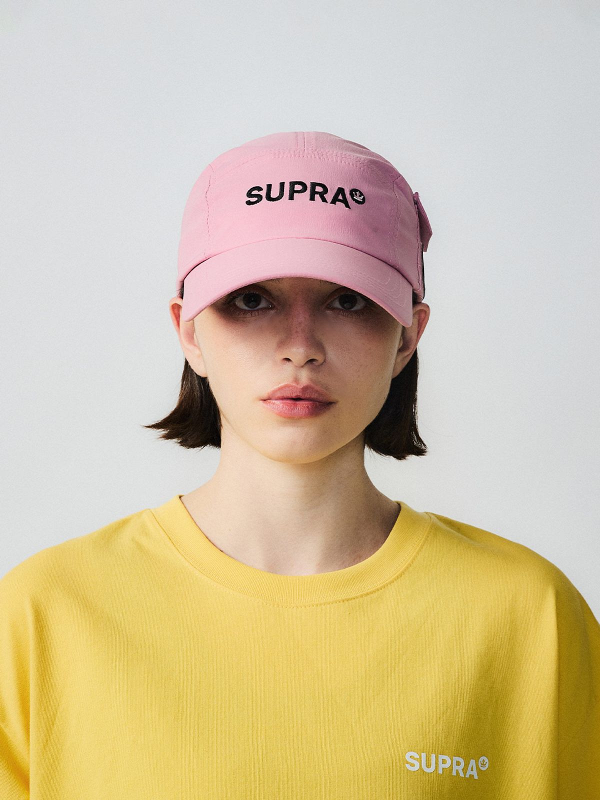 수프라(SUPRA) 아웃도어 사이드 포켓 캠프캡(PINK)