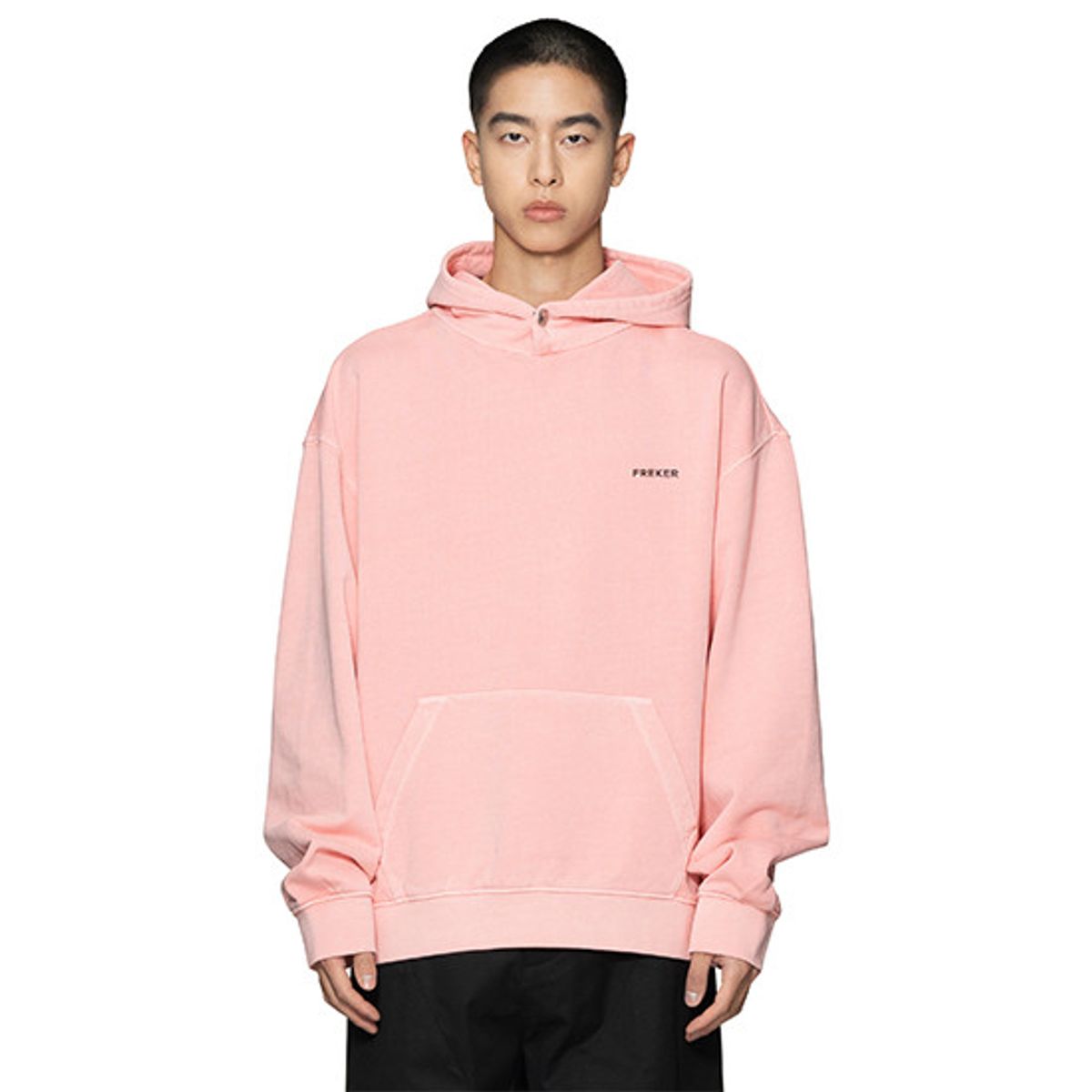 프리커(FREKER) DYED SYMBOL HOODIE_FKTBS24211PIX - 사이즈 & 후기 | 무신사