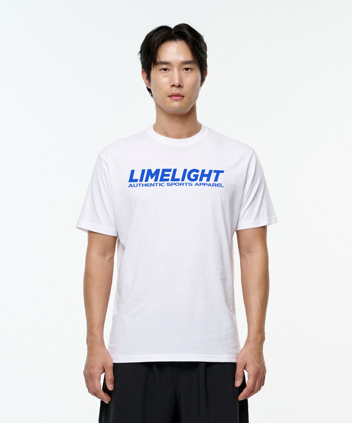 라임라잇 어패럴(LIMELIGHT APPAREL) 라임라잇 티셔츠 (화이트/블루)