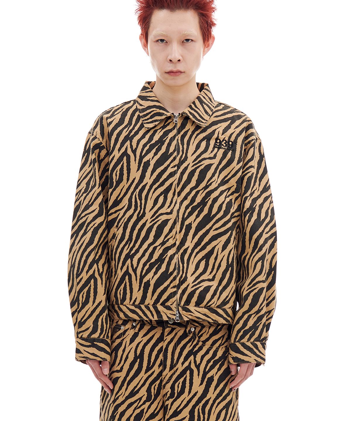 아카이브 볼드(ARCHIVE BOLD) ZEBRA TWILL JACKET (BROWN)