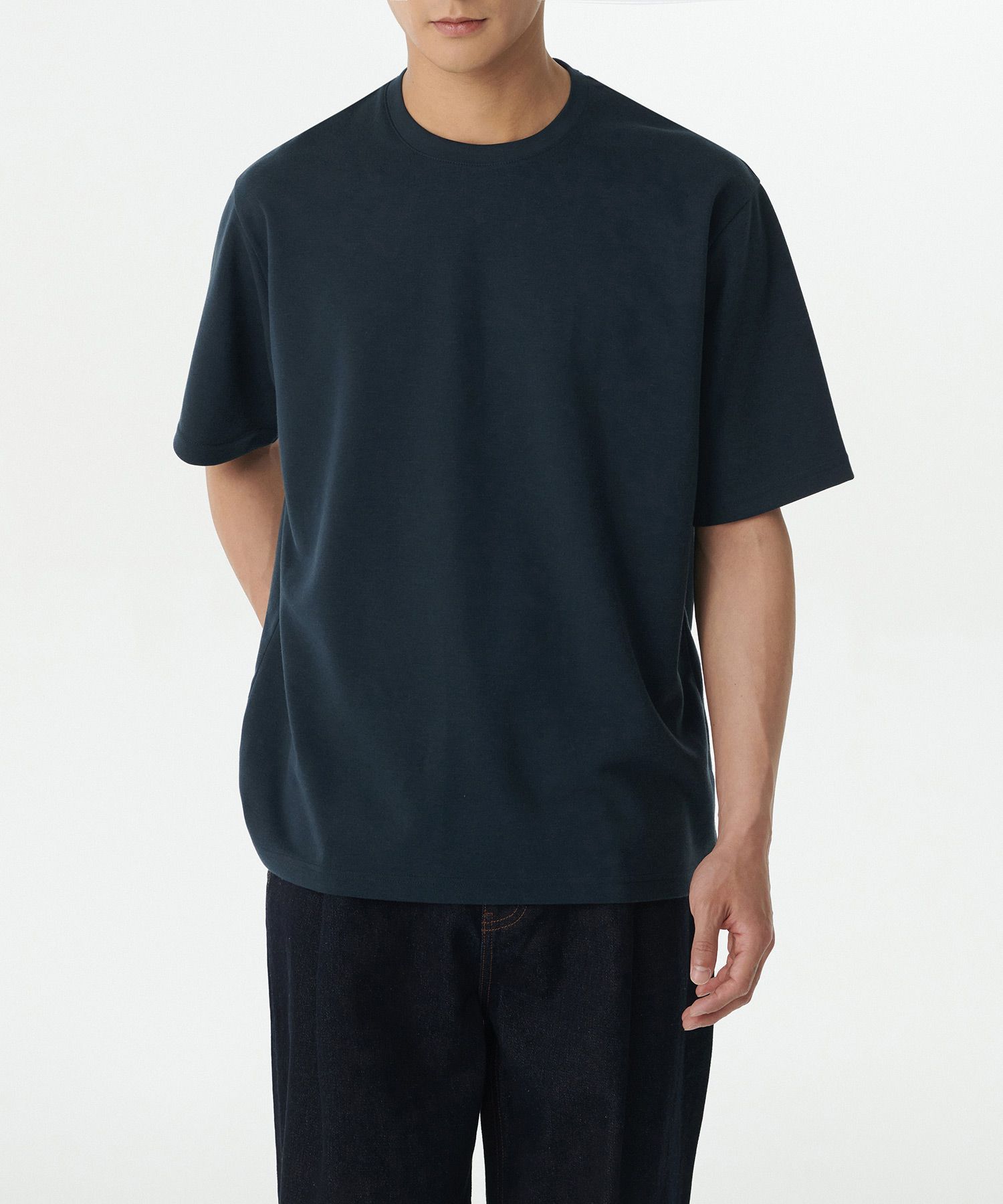 Tシャツ・カットソー *MUSINSA STANDARD* Optimal Relaxed Crew Neck T-Shirt Sage Gr MUSINSA | MUSINSA STANDARD Optimal Relaxed Crew Neck T-Shirt