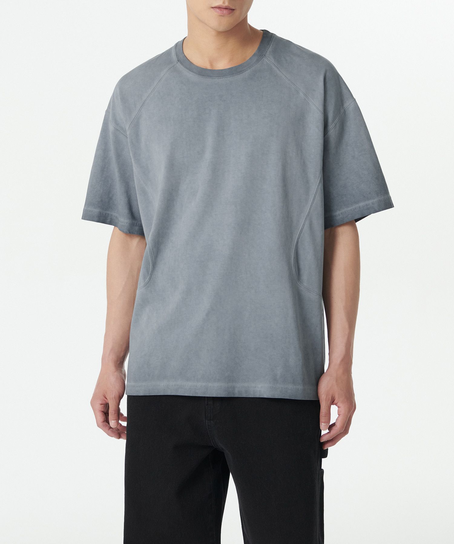 Tシャツ・カットソー *MUSINSA STANDARD* Luna Dying Structured Oversized Crew Neck MUSINSA | MUSINSA STANDARD Luna Dying Structured Oversized