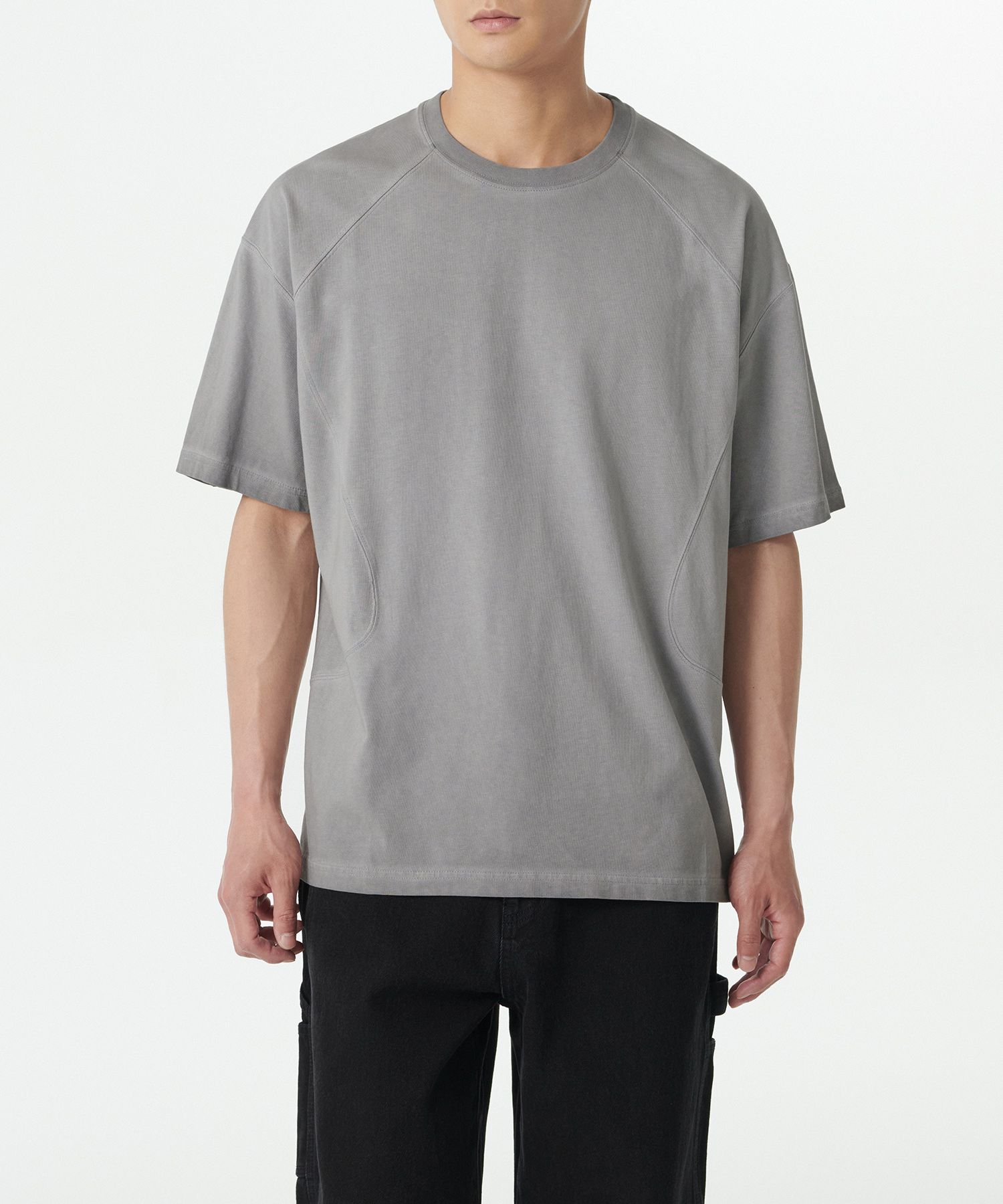Tシャツ・カットソー *MUSINSA STANDARD* Luna Dying Structured Oversized Crew Neck MUSINSA | MUSINSA STANDARD Luna Dying Structured Oversized