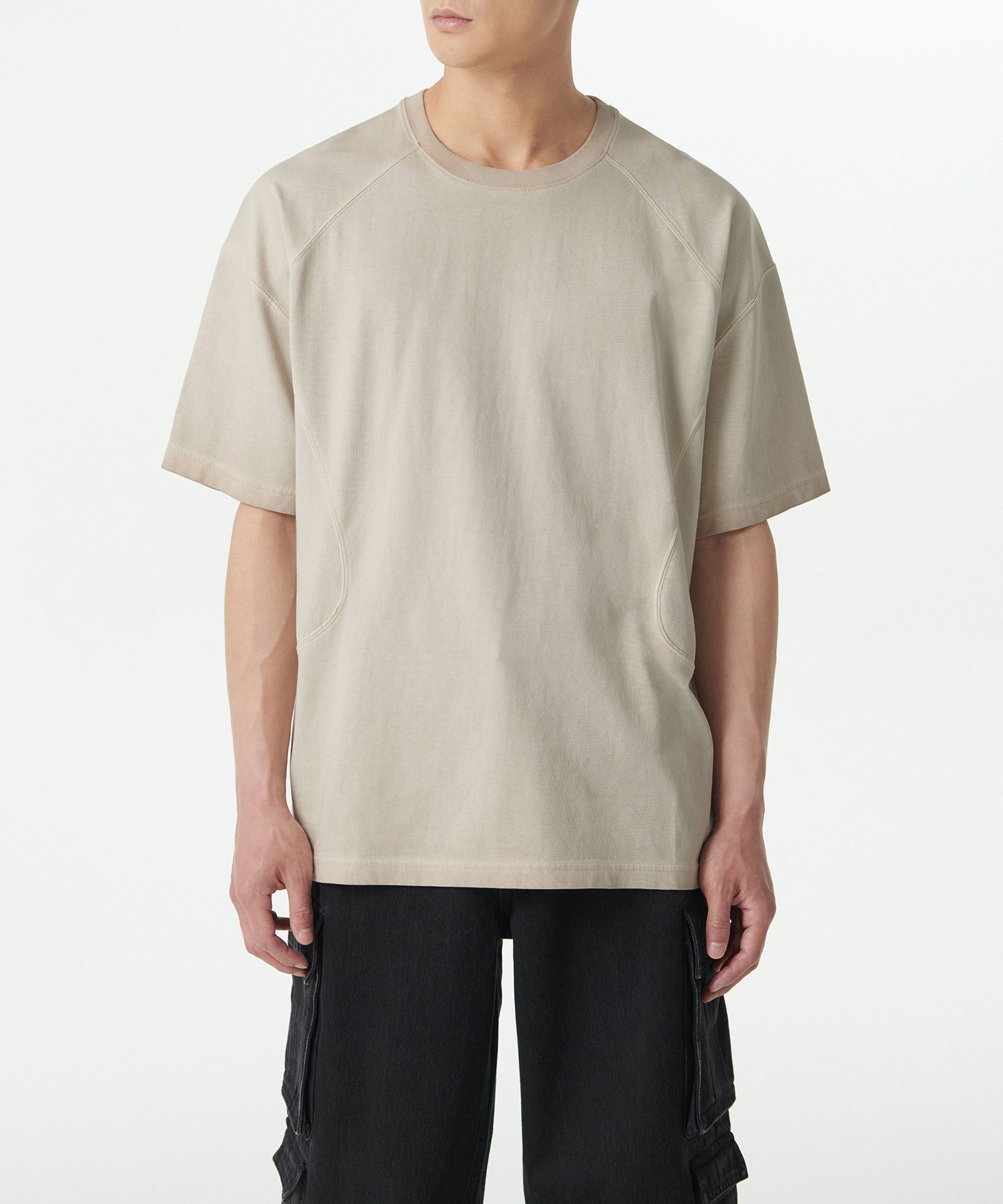 Tシャツ・カットソー *MUSINSA STANDARD* Luna Dying Structured Oversized Crew Neck MUSINSA | MUSINSA STANDARD Luna Dying Structured Oversized
