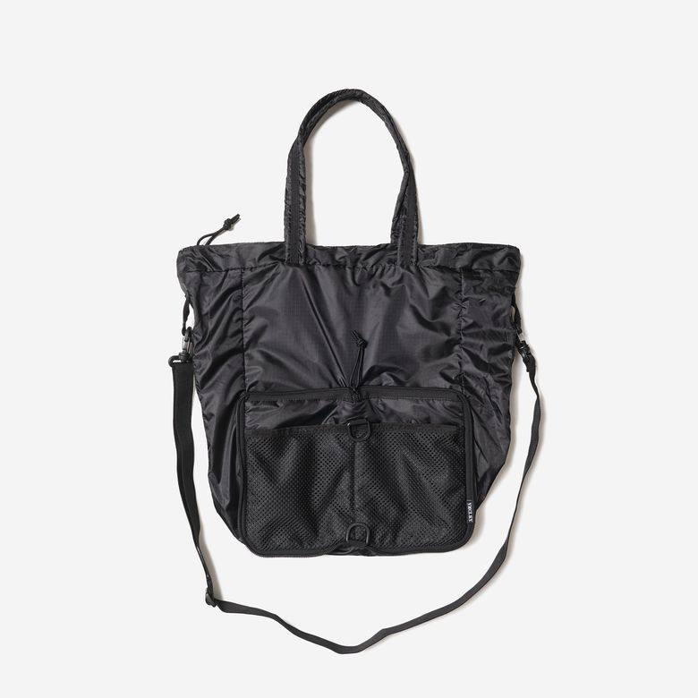 GP0789 Packable 2way Shoulder Bag - Black