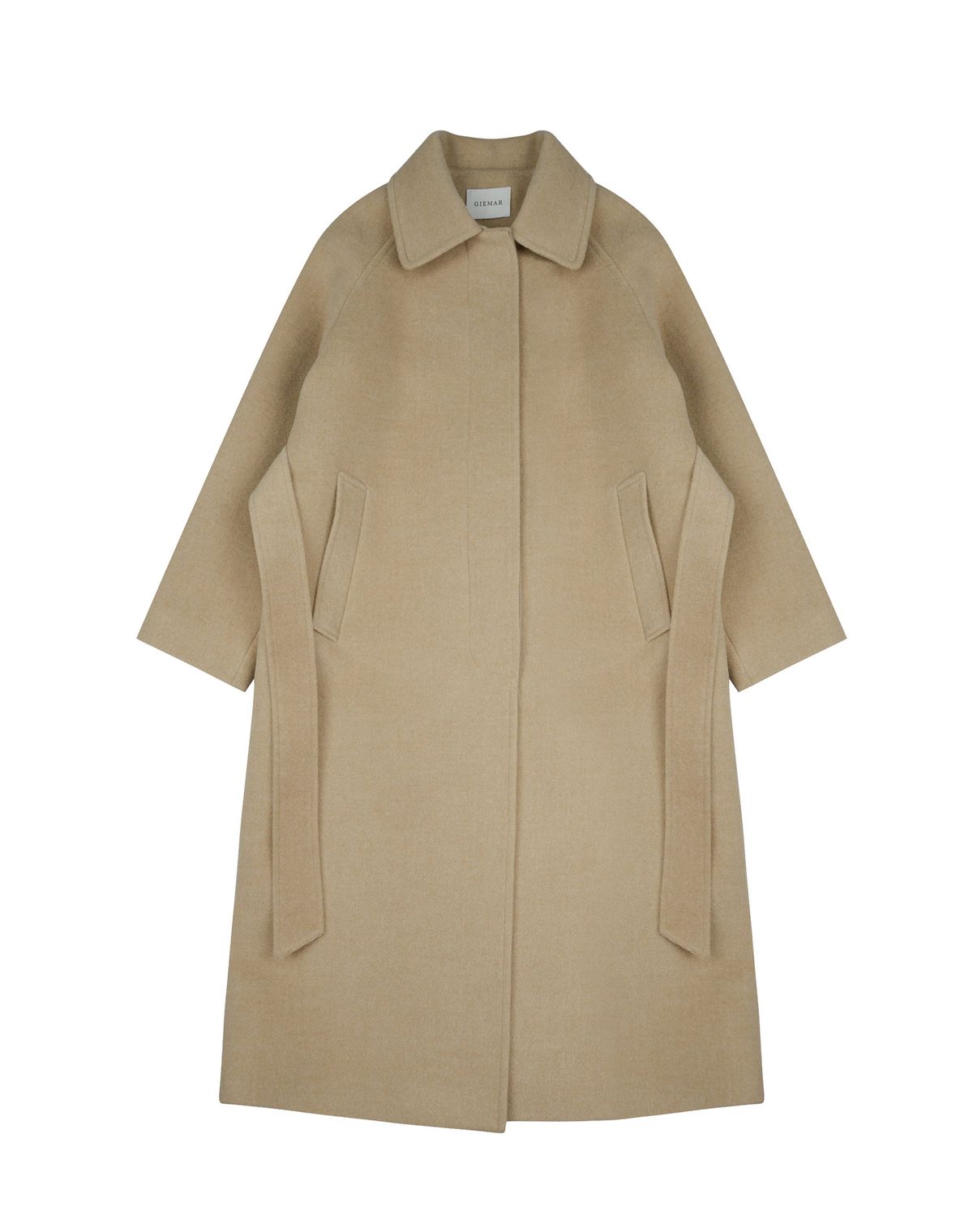 지에마르(GIEMAR) LONG SINGLE COAT LIGHT BEIGE