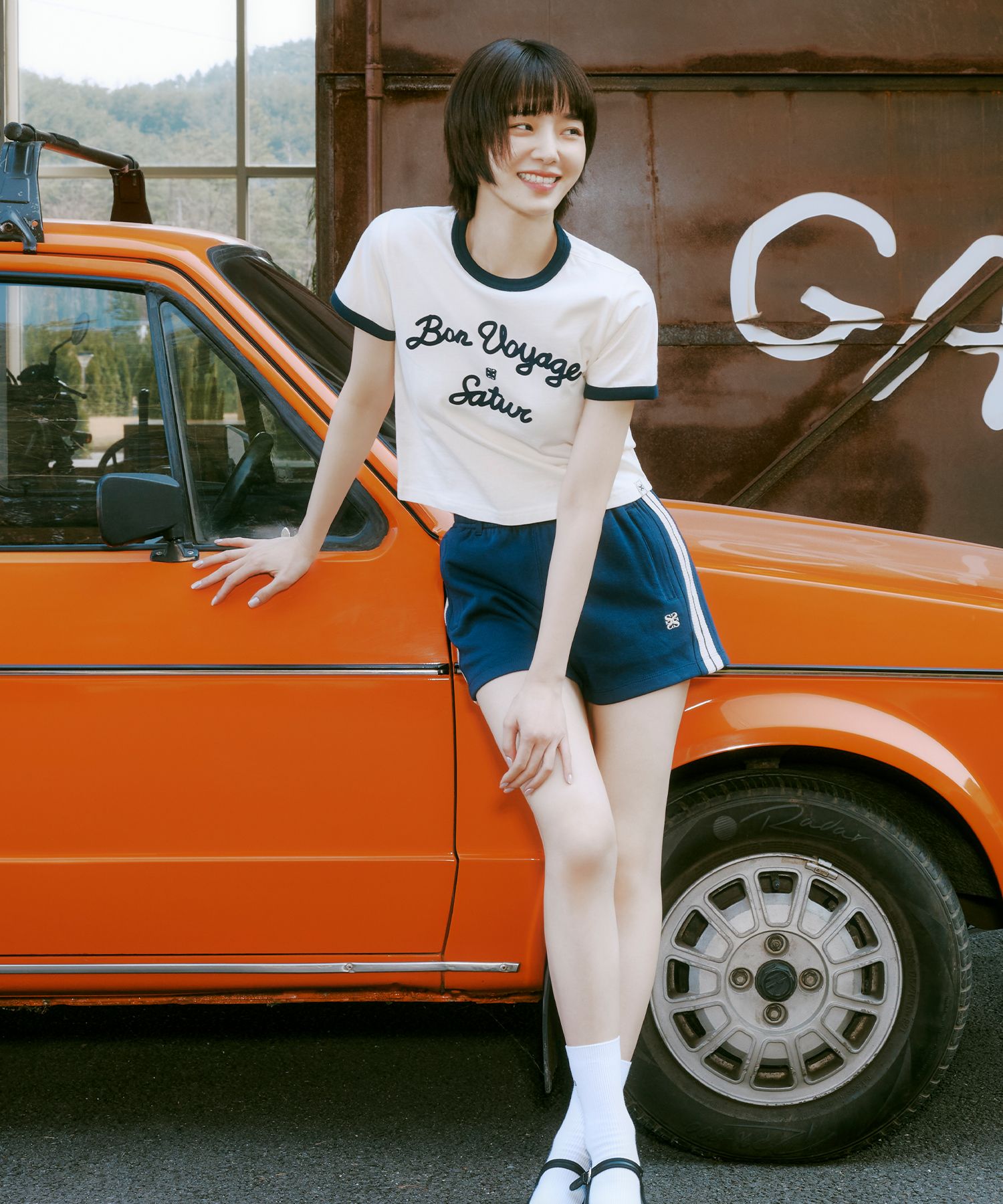 ★SATUR★Lawton All Day Track Shorts MUSINSA | SATUR (W) Lawton All Day Track Shorts Art Black
