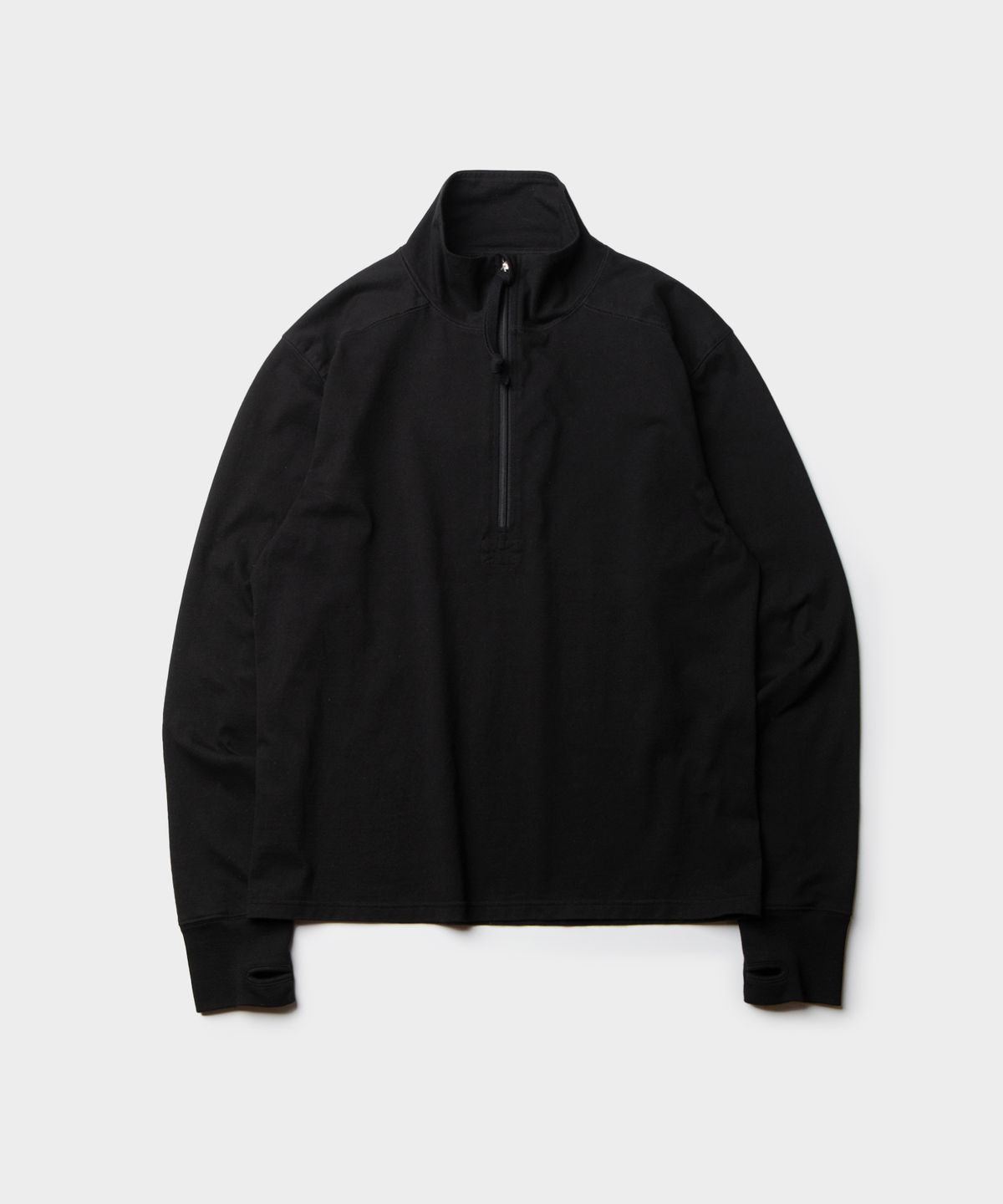 비헤비어(BEHEAVYER) ECWCS LV.2 HALF ZIP UP black