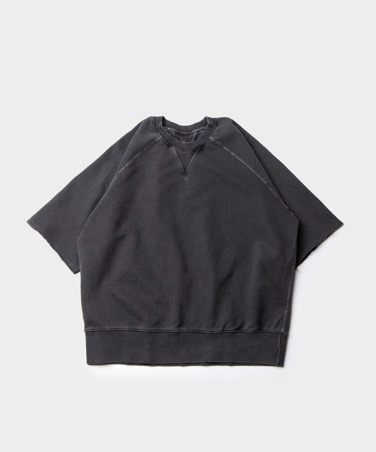 비헤비어(BEHEAVYER) GYM HALF SWEAT dust black