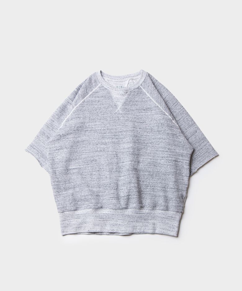 GYM HALF SWEAT melange grey