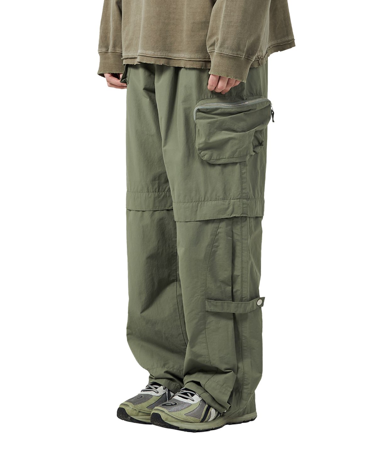 빅유니온(BIG UNION) TWOWAY POCKET PANTS (CN) / KHAKI