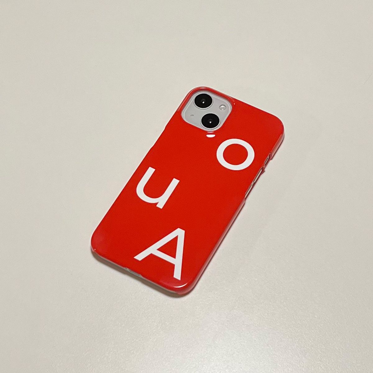 소우에이(SOUA) emotion case (Red) 하드케이스