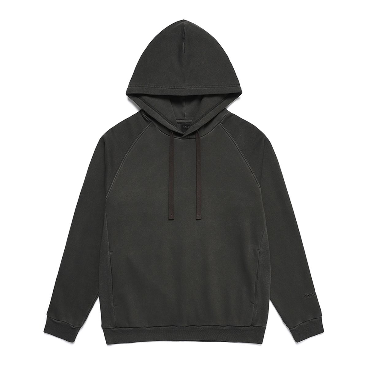 나우(nau) 가먼트다잉 후드 스웻 Dark Gray