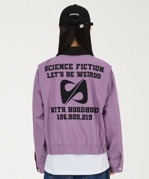 디트로이트 워크 자켓 퍼플