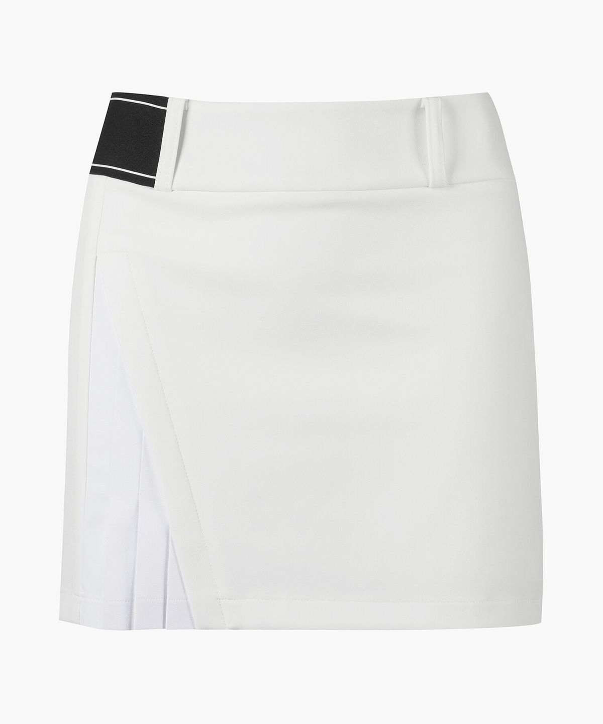 데상트 골프(DESCENTE GOLF) 여성 플리츠 포인트 H라인 스커트 (DP12WFSK21)