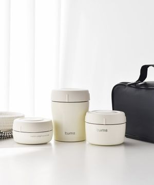 마카롱 보온도시락 세트 3P (300+230+150ml)