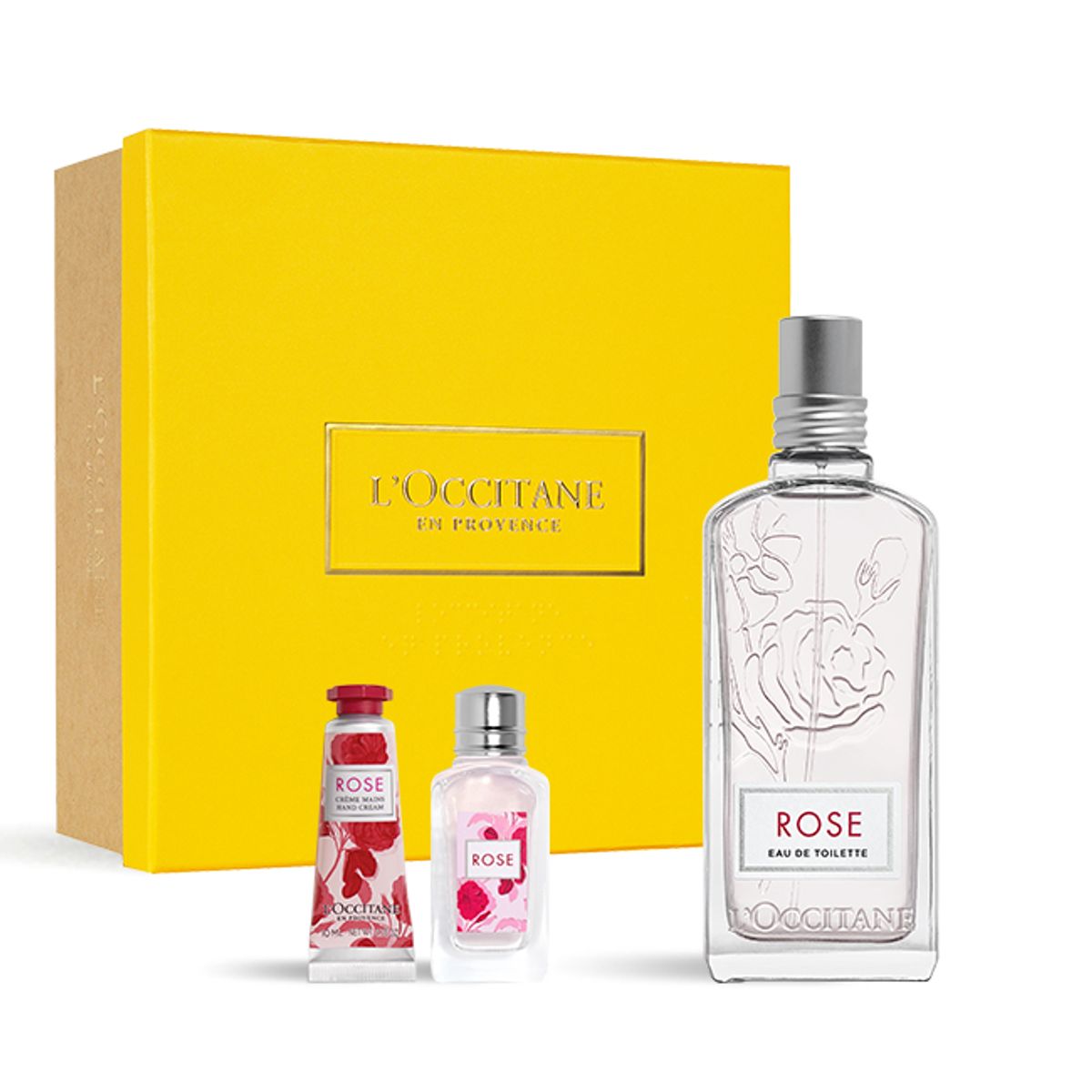 록시땅(LOCCITANE) [기프트] 로즈 오 드 뚜왈렛 세트 (미니어처 2종 증정)