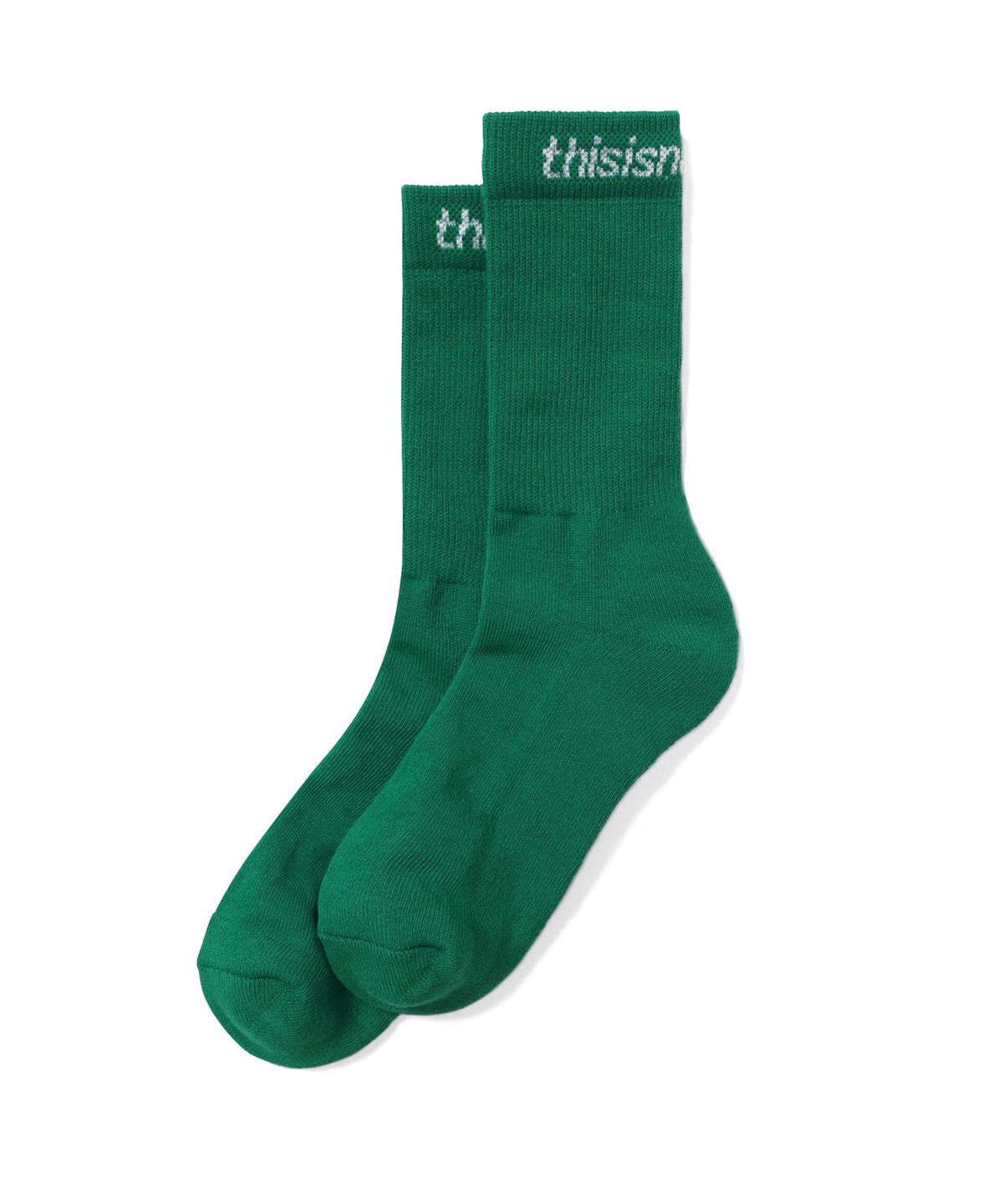 디스이즈네버댓(THISISNEVERTHAT) SP-Logo Socks 3Pack Green