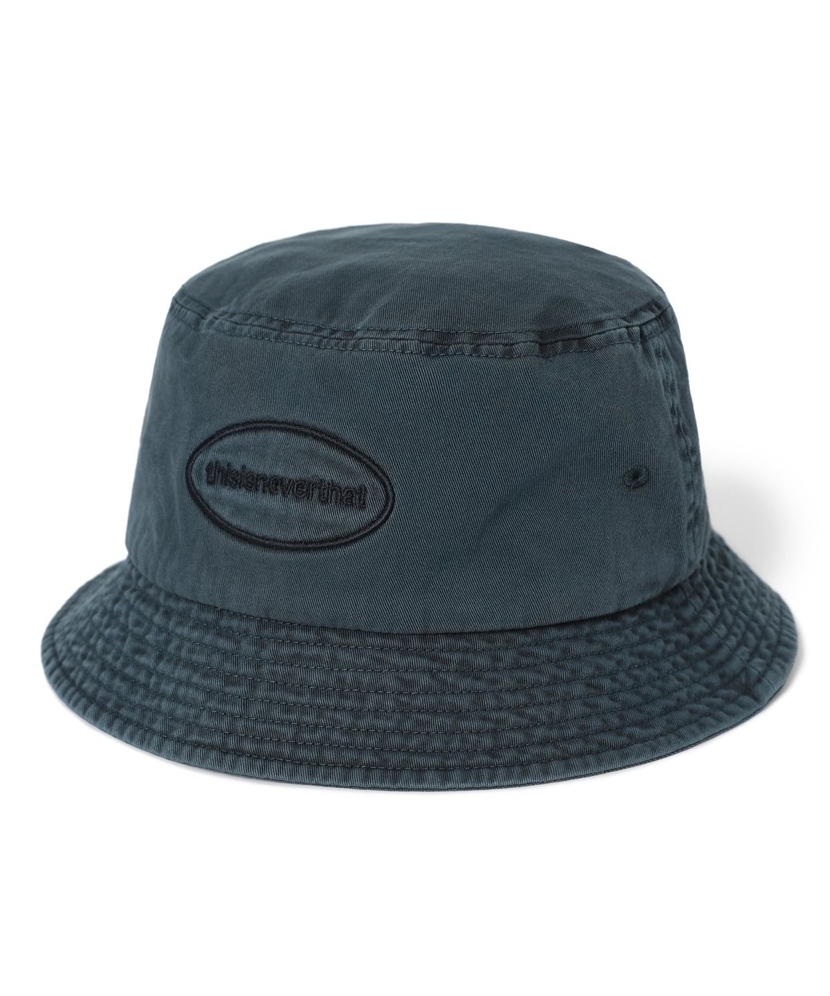 디스이즈네버댓(THISISNEVERTHAT) Overdyed E/T-Logo Bucket Hat Dusty Blue