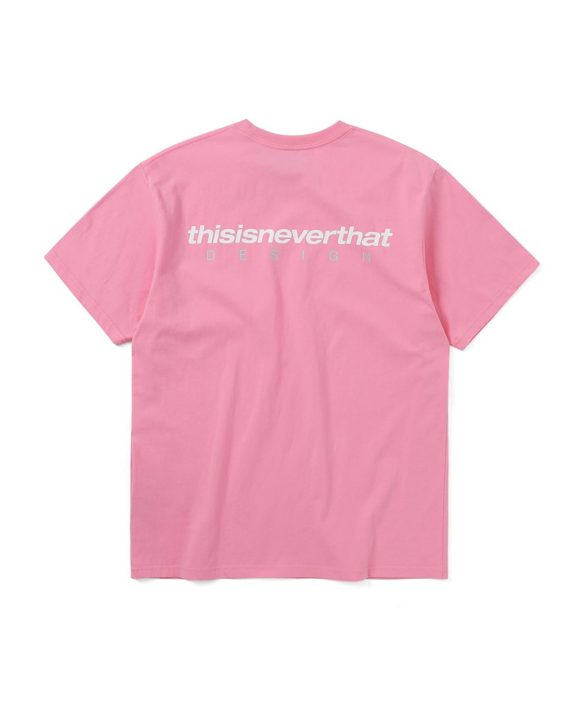 디스이즈네버댓(THISISNEVERTHAT) DSN-Logo Tee Pink