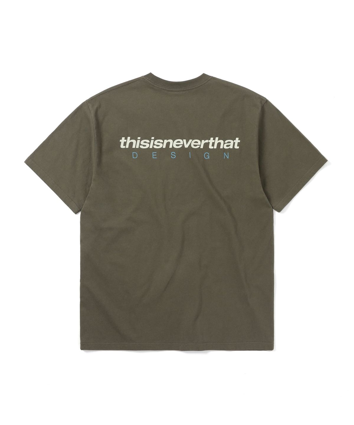 디스이즈네버댓(THISISNEVERTHAT) DSN-Logo Tee Olive