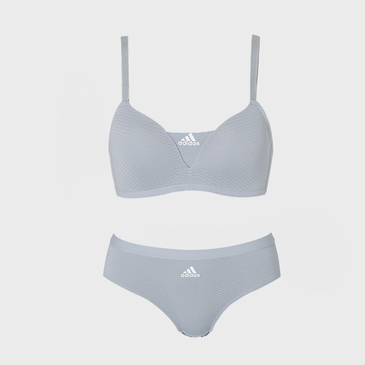 아디다스 언더웨어(ADIDAS UNDERWEAR) (노와이어) 볼륨 서포트 브라팬티 GG