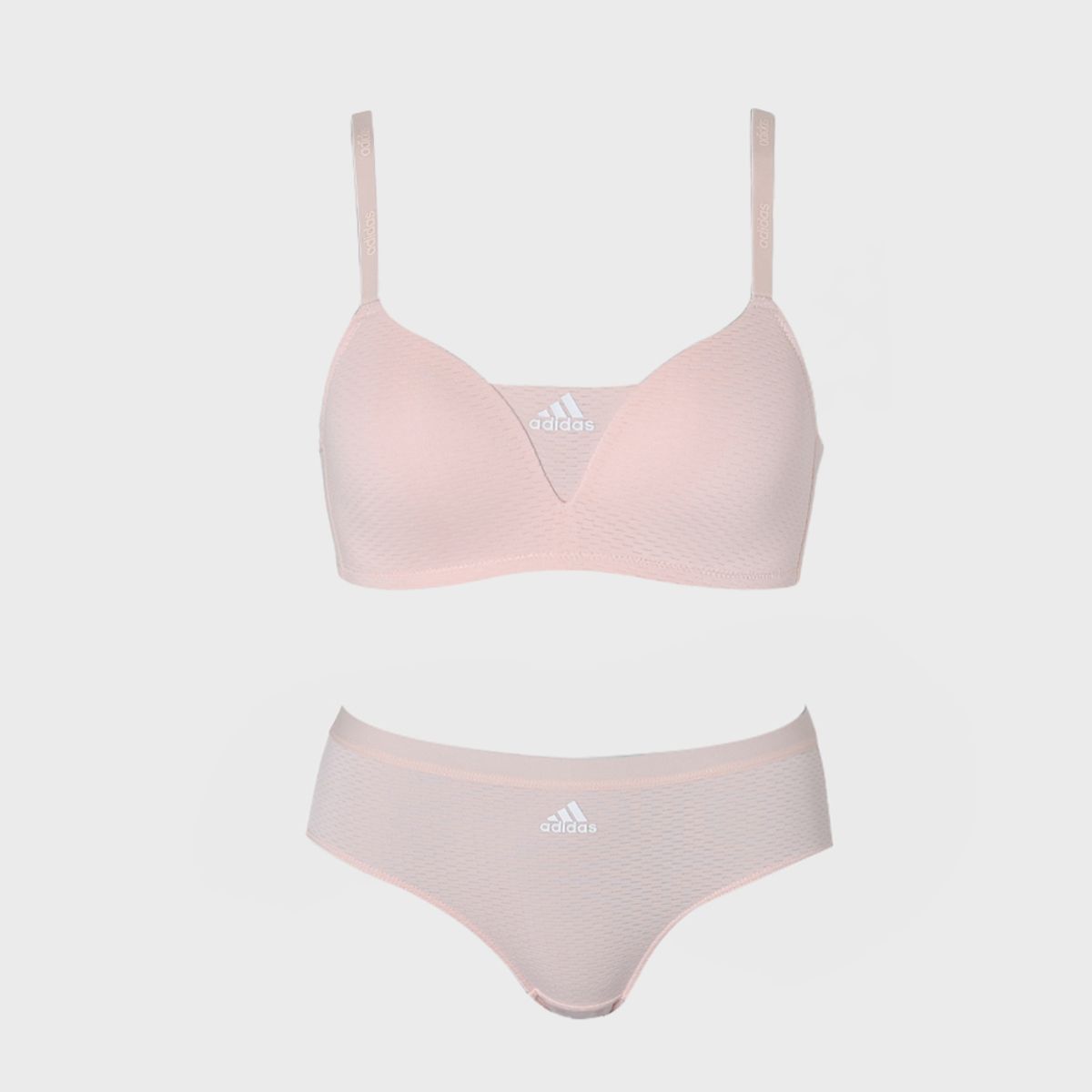 아디다스 언더웨어(ADIDAS UNDERWEAR) (노와이어) 볼륨 서포트 브라팬티 WP