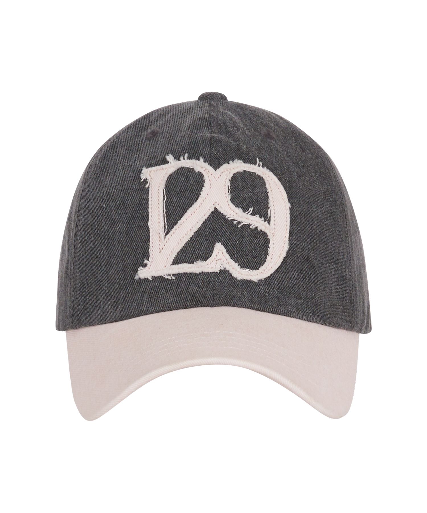 MUSINSA公式 | ILLIGO 129 Applique Ball Cap Charcoal